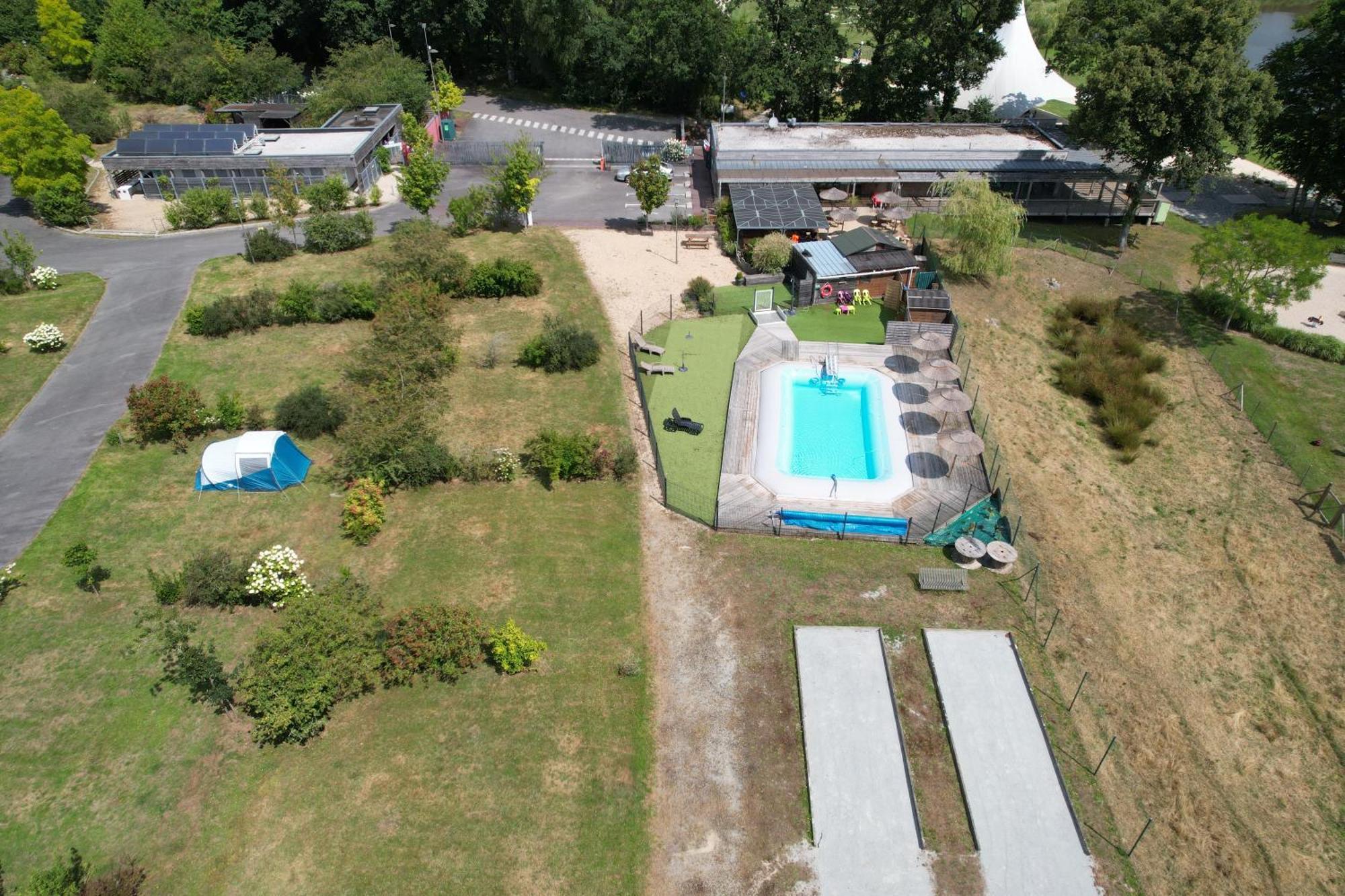 Camping Aquarev Hotel Loudéac Kültér fotó